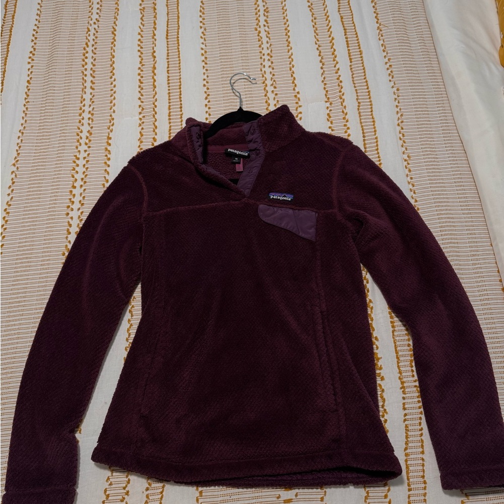 Patagonia Deep Purple Snap-T Fleece